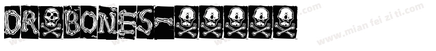 Dr Bones字体转换